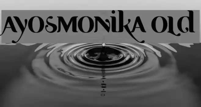Ayosmonika Bold Polices examples