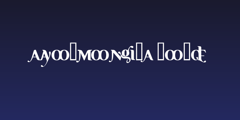 Ayosmonika Bold Social Header