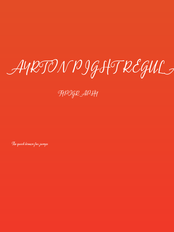 Ayrton pight Regular Poster