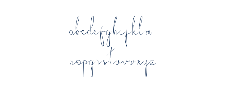 Ayudia Lowercase