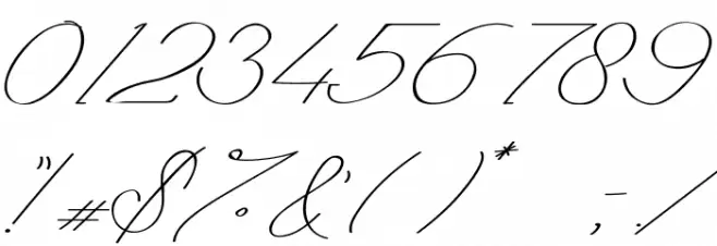 Ayudisha Demo Font OTHER CHARS