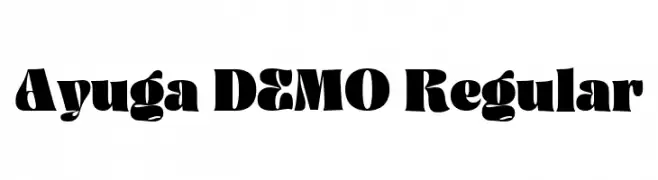 Ayuga DEMO Regular  Fuentes Gratis Descargar