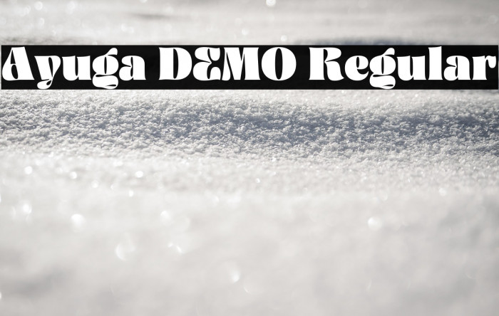 Ayuga DEMO Regular Example 1