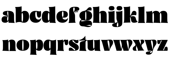 Ayuga DEMO Regular Font LOWERCASE