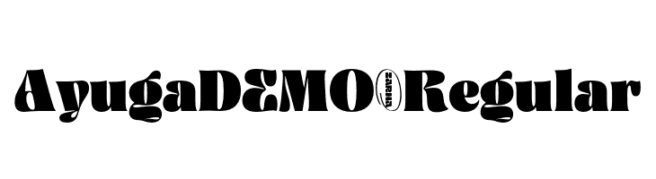 AyugaDEMO-Regular  font caratteri gratis
