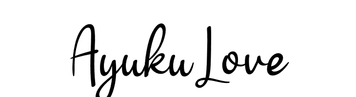 Ayuku Love Free Fonts Download