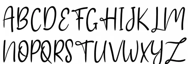 Ayuku Love Schriftart Groß