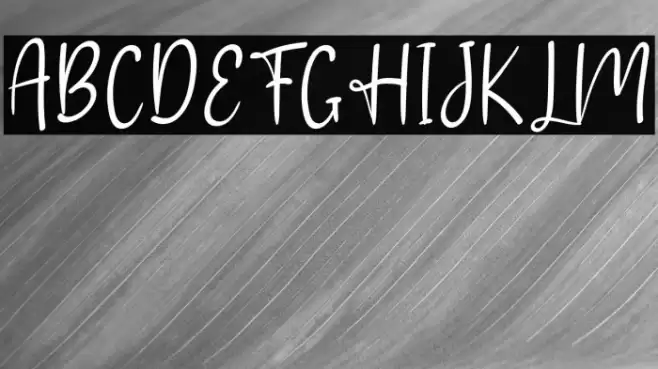 Ayuku Love Schriftart examples