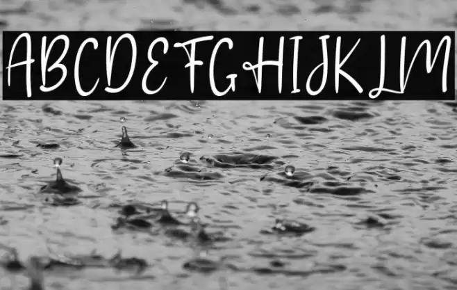 Ayuku Love Schriftart examples