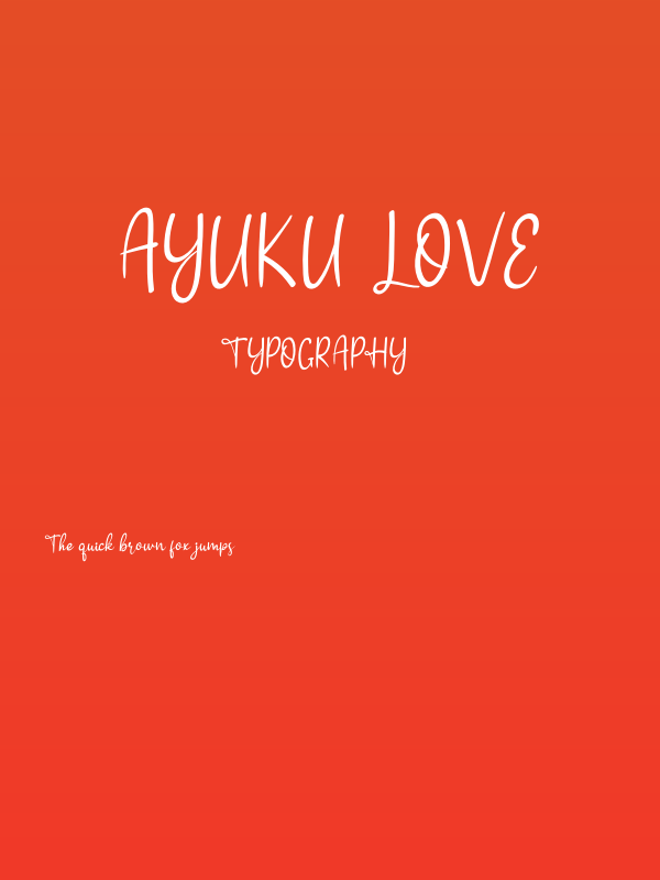 Ayuku Love Poster