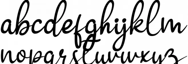 Ayuku Love Caratteri MINUSCOLO