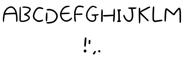 Ayumifont Regular Fonte OUTROS PERSONAGENS