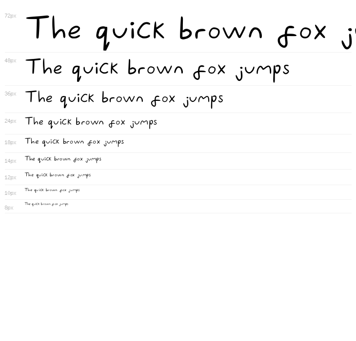 Ayumifont Regular Waterfall