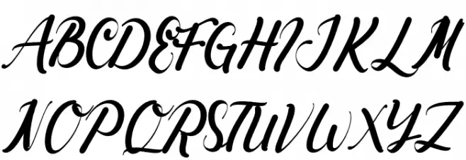 Ayunda Schriftart Groß