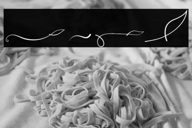 Ayuningtyas Swashes Font examples