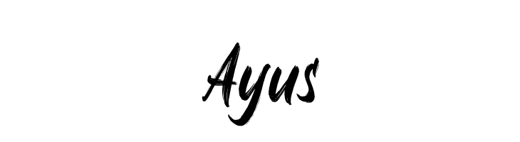 Ayus Font - FFonts.net