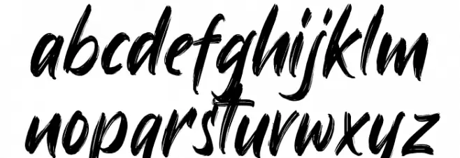 Ayus خط أحرف صغيرة