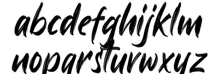 Ayus Font LOWERCASE