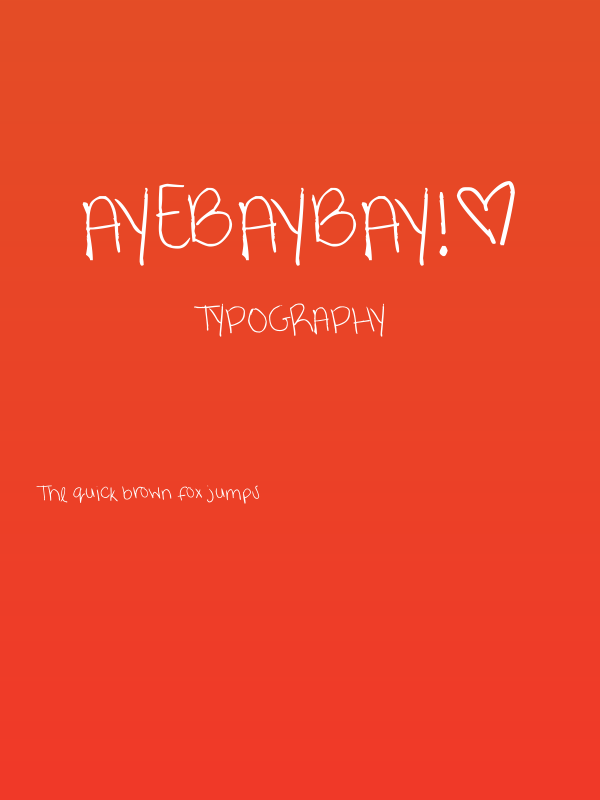 ayebaybay!® Poster