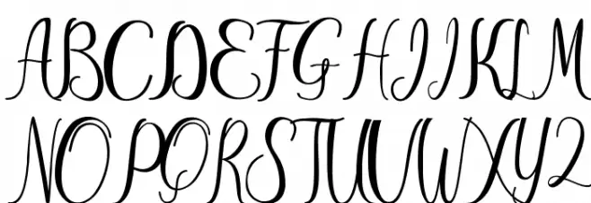 ayu widya Schriftart Groß