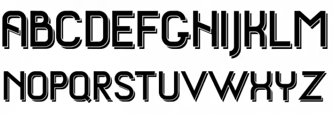 ayuendashadow-shadow 字体 小写