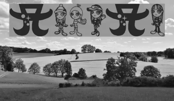 ayupan Font examples