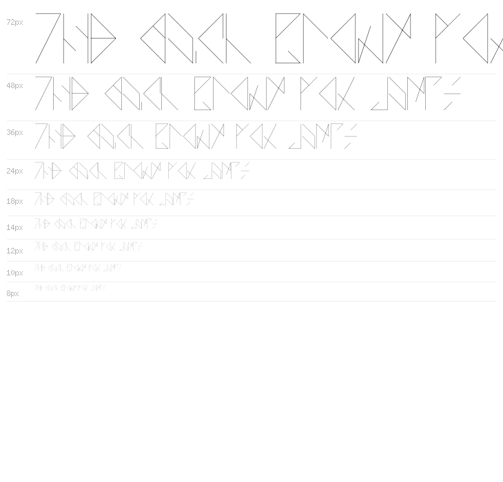 AZO - Tipografia normal Waterfall