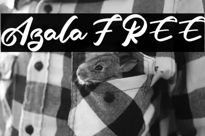 Azala FREE Font examples