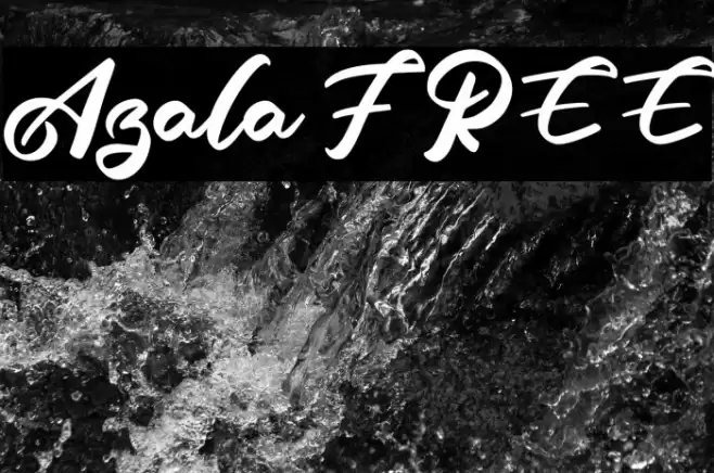 Azala FREE Font examples