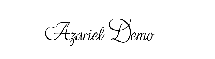 Azariel Demo  font caratteri gratis