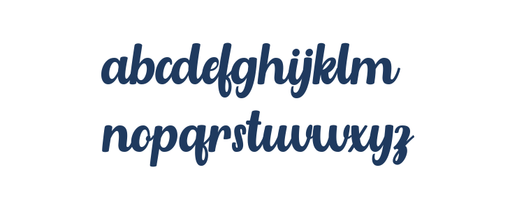 Azarita Italic FREE Italic Lowercase