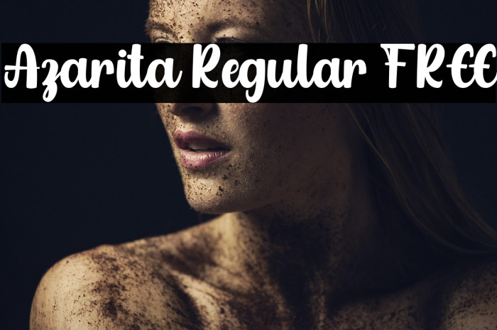 Azarita Regular FREE Example 3