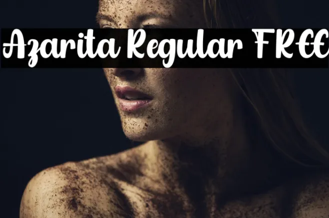 Azarita Regular FREE Example 3