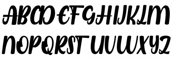 AzaritaItalicFREE-Italic Fuentes MAYÚSCULAS