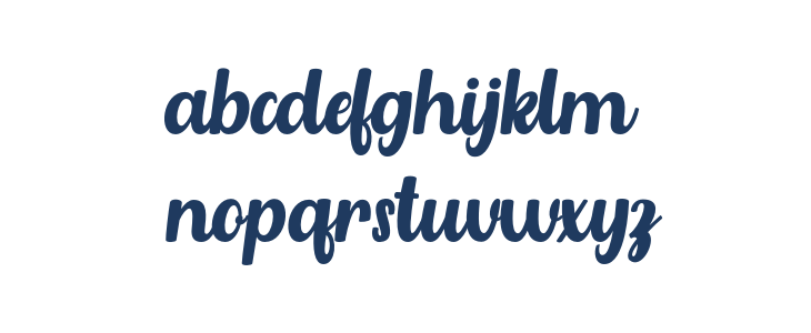 AzaritaItalicFREE-Italic Lowercase