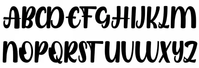 AzaritaRegularFREE Schriftart Groß
