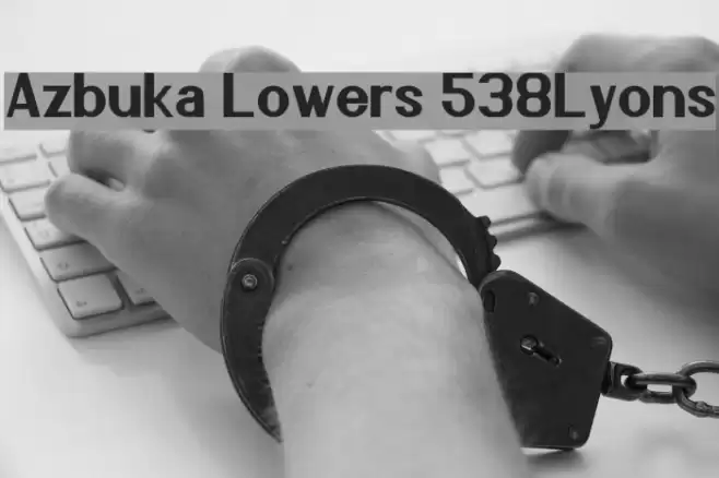 Azbuka Lowers 538Lyons Font examples