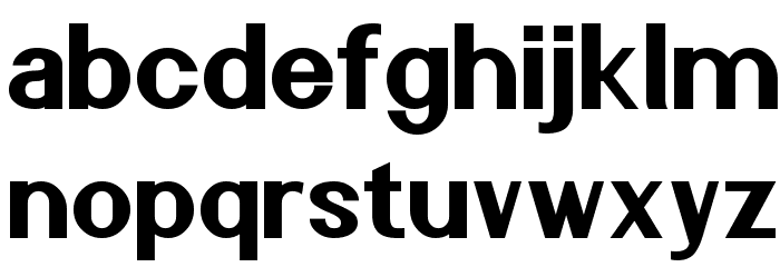 Azbuka Lowers 538Lyons Font LOWERCASE