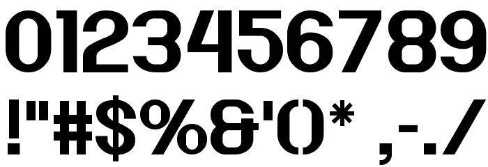 Azbuka Font OTHER CHARS