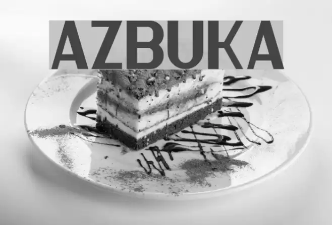 Azbuka Font examples