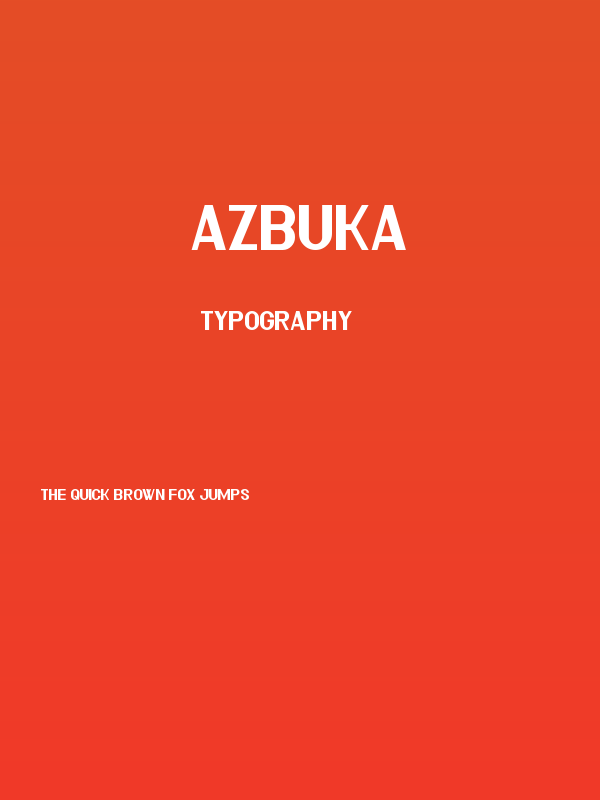 Azbuka Poster