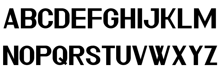 Azbuka Font LOWERCASE