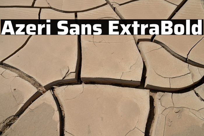 Azeri Sans ExtraBold Example 3