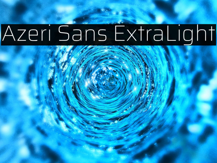 Azeri Sans ExtraLight Example 2