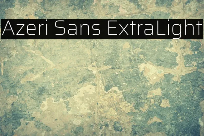 Azeri Sans ExtraLight Example 3