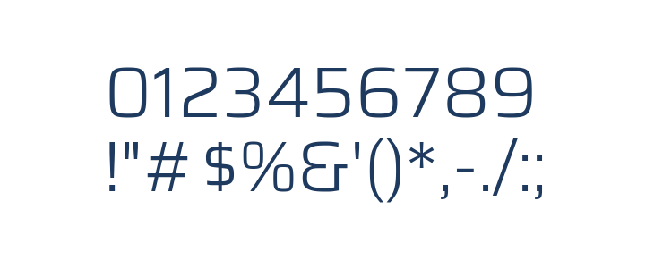 Azeri Sans Light Other Characters