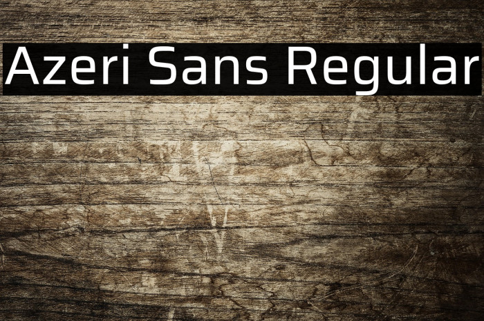Azeri Sans Regular Example 3