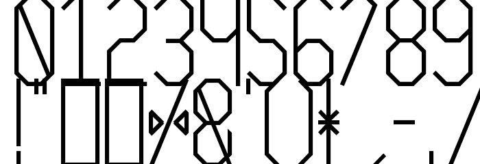 Azimuth Bold Font OTHER CHARS