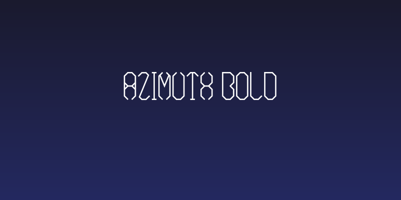 Azimuth Bold Social Header