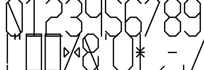 Azimuth Regular Font OTHER CHARS
